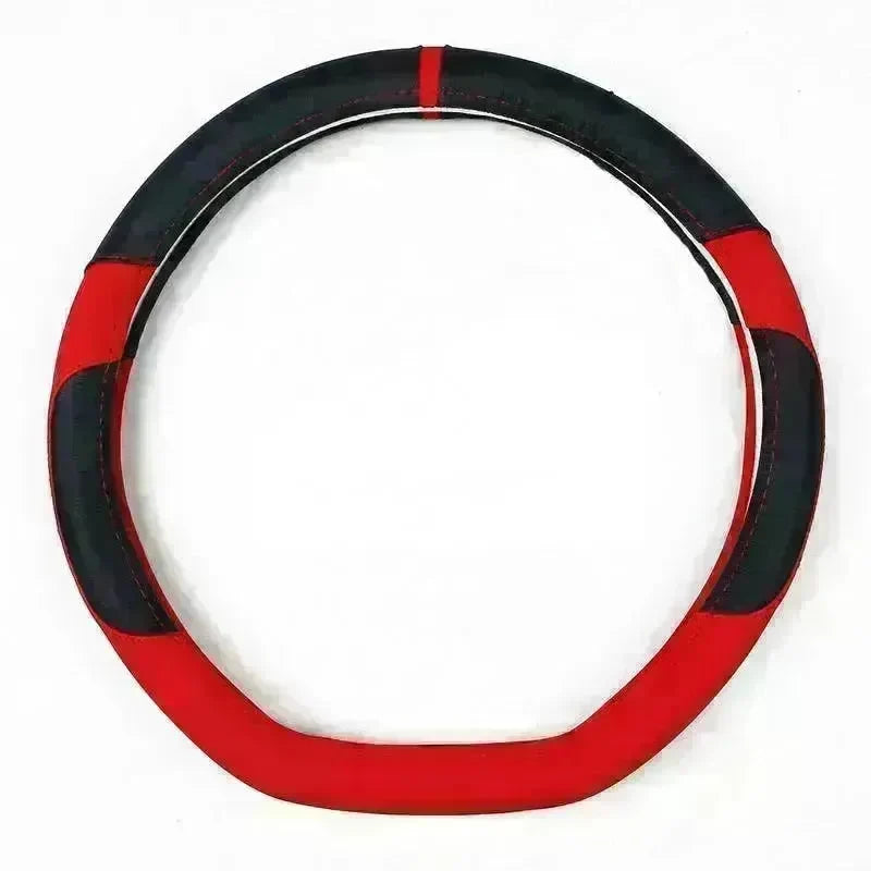 Universal Leather Steering Wheel Cover Suitable for the Four Season. - EX-STOCK CANADA