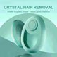 Upgraded Crystal Hair Removal Magic Crystal Hair Eraser Physical Exfoliating Tool Painless Hair Eraser Removal Tool For Legs Back Arms - EX-STOCK CANADA