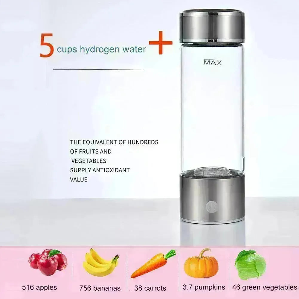 Upgraded Health Smart Hydrogen Water Cup Water Machine Live Hydrogen Power Cup - EX-STOCK CANADA