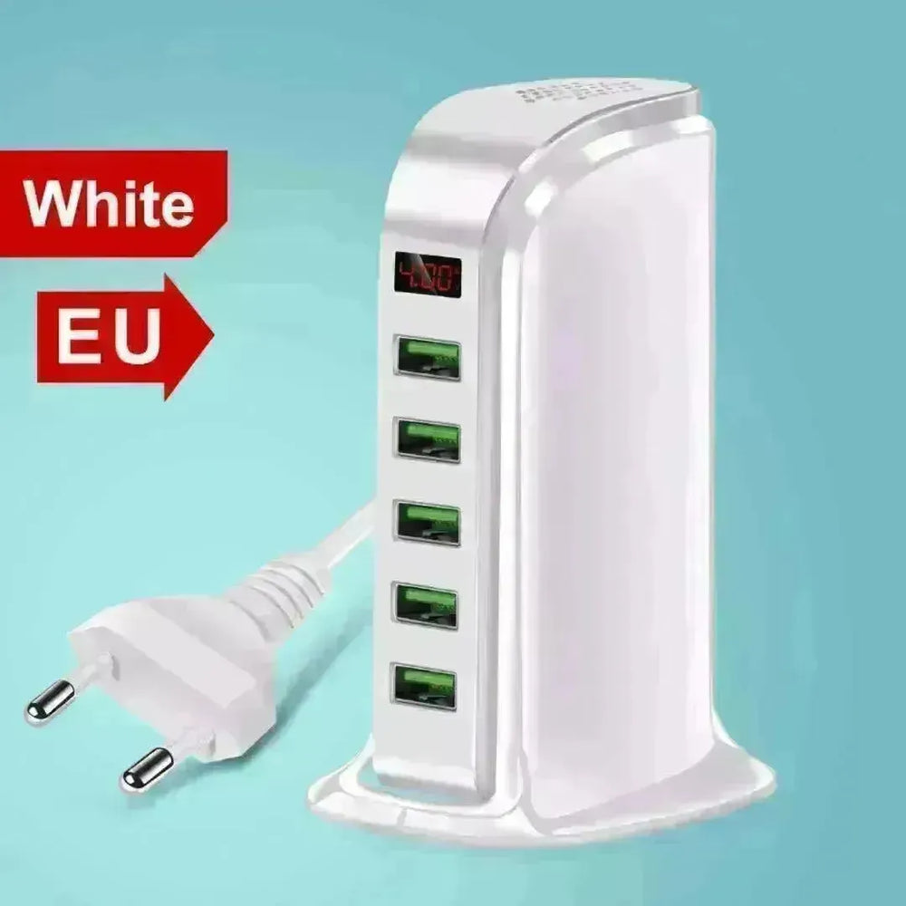 USB five-port smart charger Smart USB Power Adapter - EX-STOCK CANADA
