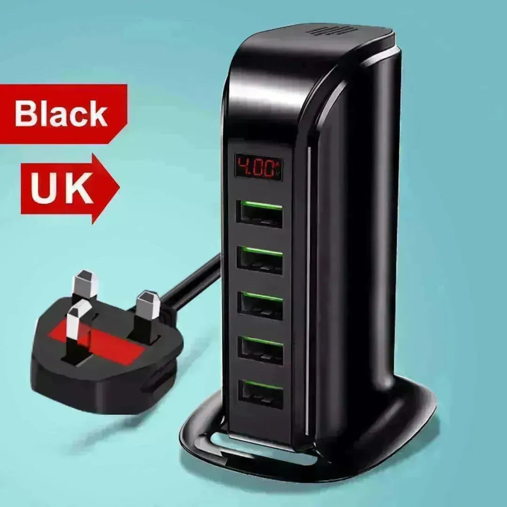USB five-port smart charger Smart USB Power Adapter - EX-STOCK CANADA