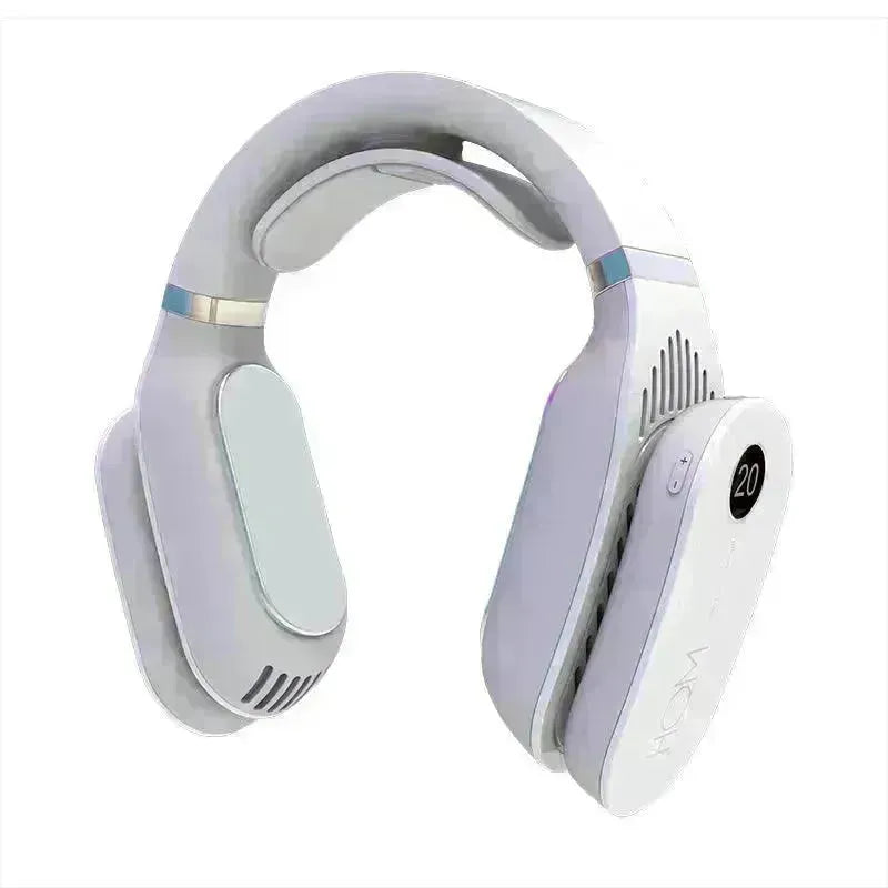 USB Portable Hanging Neck Cooling and Heating Fan Air Conditioner for Home Office, Travel - EX-STOCK CANADA