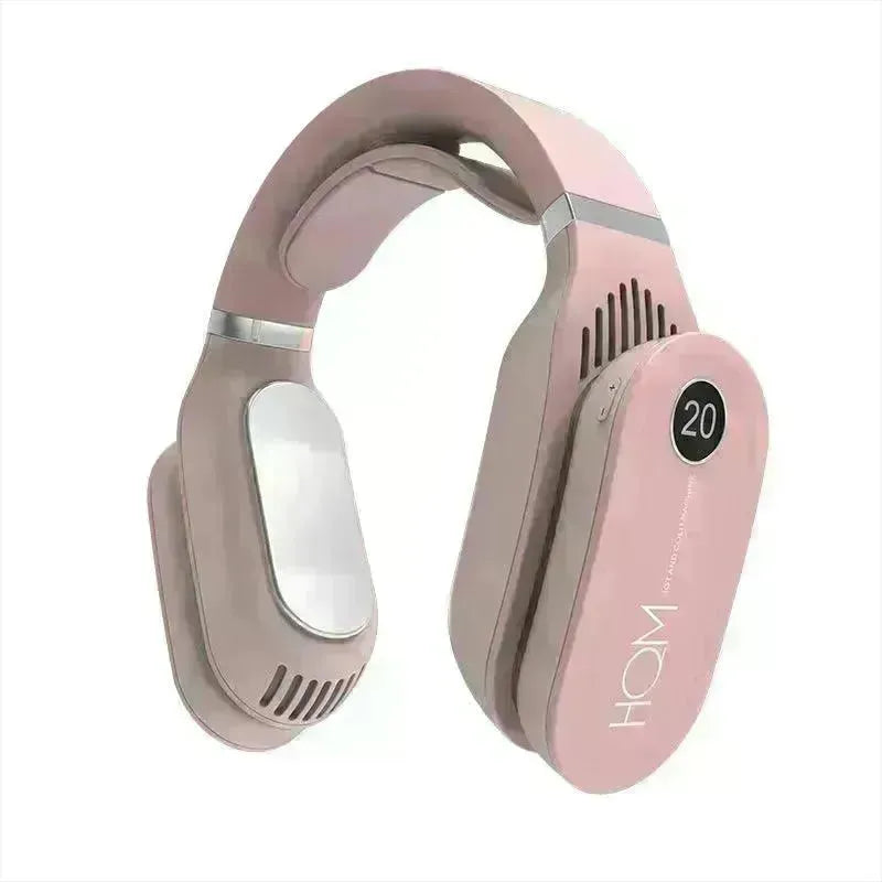 USB Portable Hanging Neck Cooling and Heating Fan Air Conditioner for Home Office, Travel - EX-STOCK CANADA