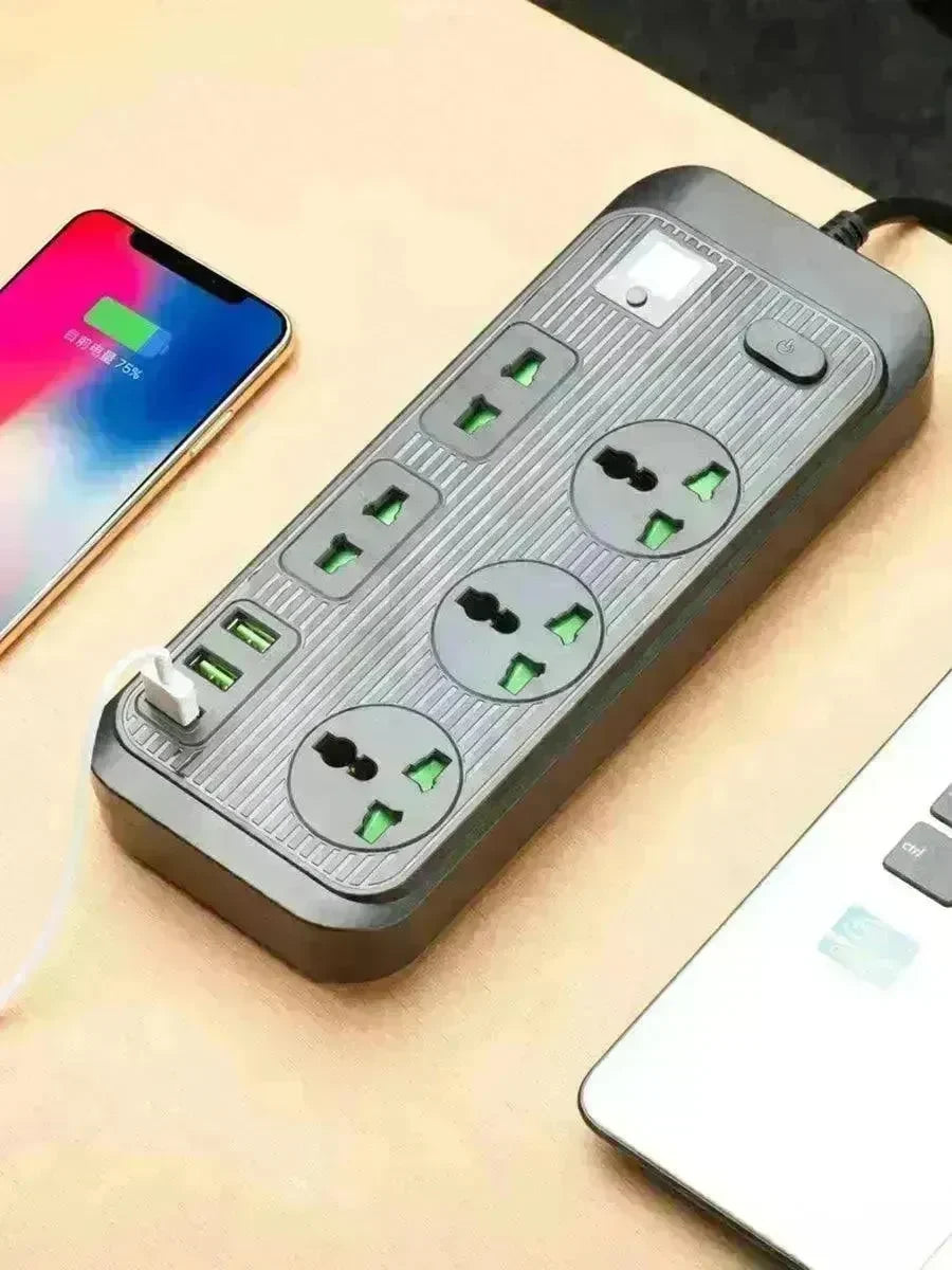 USB Power Strip Smart British Plug Multi-function Power Surge - EX-STOCK CANADA