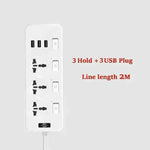 USB Power Strip Smart British Plug Multi-function Power Surge - EX-STOCK CANADA