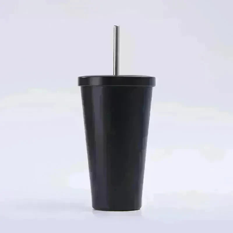 Vacuum stainless steel vacuum flask straw Cup - EX-STOCK CANADA
