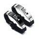 Valentine's Day Black Silver Her King His Queen Couple Bracelets - EX-STOCK CANADA
