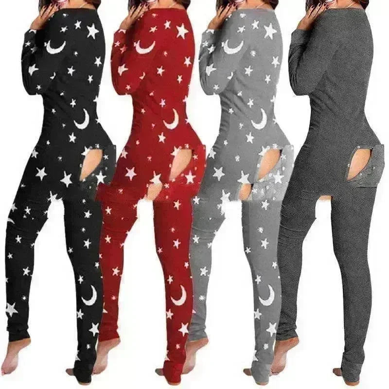 Valentine's Day Print File Slim Sexy Bodysuit - EX-STOCK CANADA