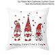 Valentine's Day Red Cartoon Letter Series Peach Skin Sofa Pillowcase - EX-STOCK CANADA