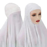 Veiled Arab Ladies Chiffon Turban Scarf Set - EX-STOCK CANADA