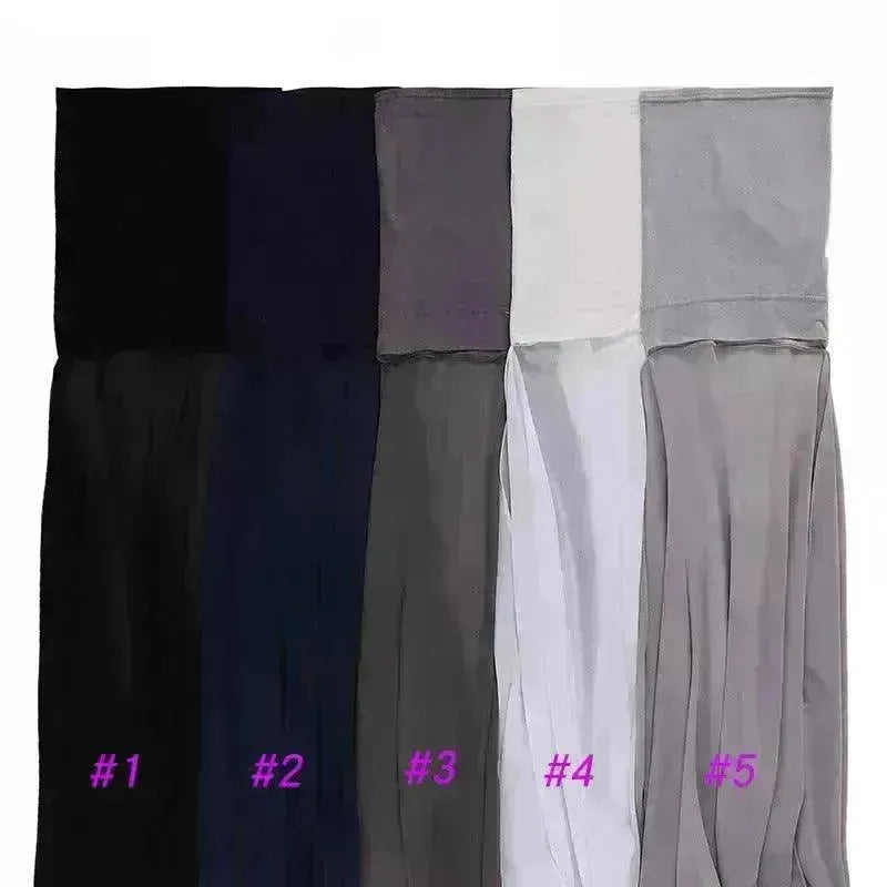 Veiled Arab Ladies Chiffon Turban Scarf Set - EX-STOCK CANADA