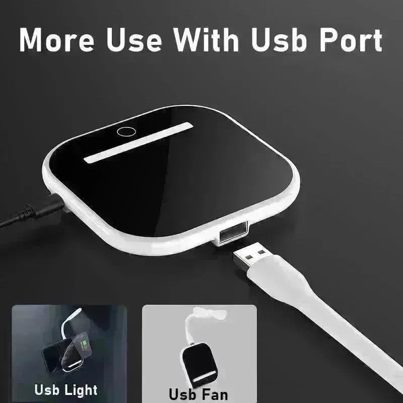 Vertical square mobile phone wireless charger - EX-STOCK CANADA