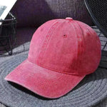 Washed Baseball Caps For Men And Women Outdoor Distressed Sun Hats Simple Caps - EX-STOCK CANADA