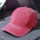 Washed Baseball Caps For Men And Women Outdoor Distressed Sun Hats Simple Caps - EX-STOCK CANADA