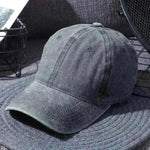 Washed Baseball Caps For Men And Women Outdoor Distressed Sun Hats Simple Caps - EX-STOCK CANADA