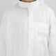 Washed Velvet Embroidered Stand Collar Arab Small Male Robe - EX-STOCK CANADA