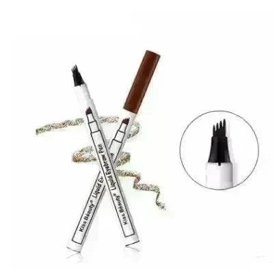 Waterproof Natural Eyebrow Pen Four-claw Eye Brow Tint Fork Tip Eyebrow Tattoo Pencil - EX-STOCK CANADA