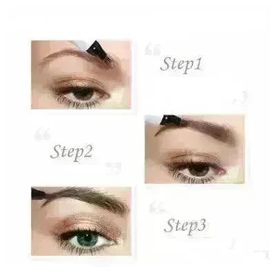 Waterproof Natural Eyebrow Pen Four-claw Eye Brow Tint Fork Tip Eyebrow Tattoo Pencil - EX-STOCK CANADA