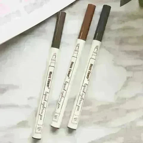 Waterproof Natural Eyebrow Pen Four-claw Eye Brow Tint Fork Tip Eyebrow Tattoo Pencil - EX-STOCK CANADA