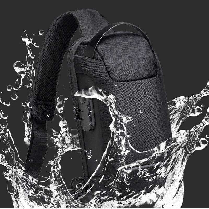 Waterproof USB Anti-theft Bag Oxford Sling - EX-STOCK CANADA
