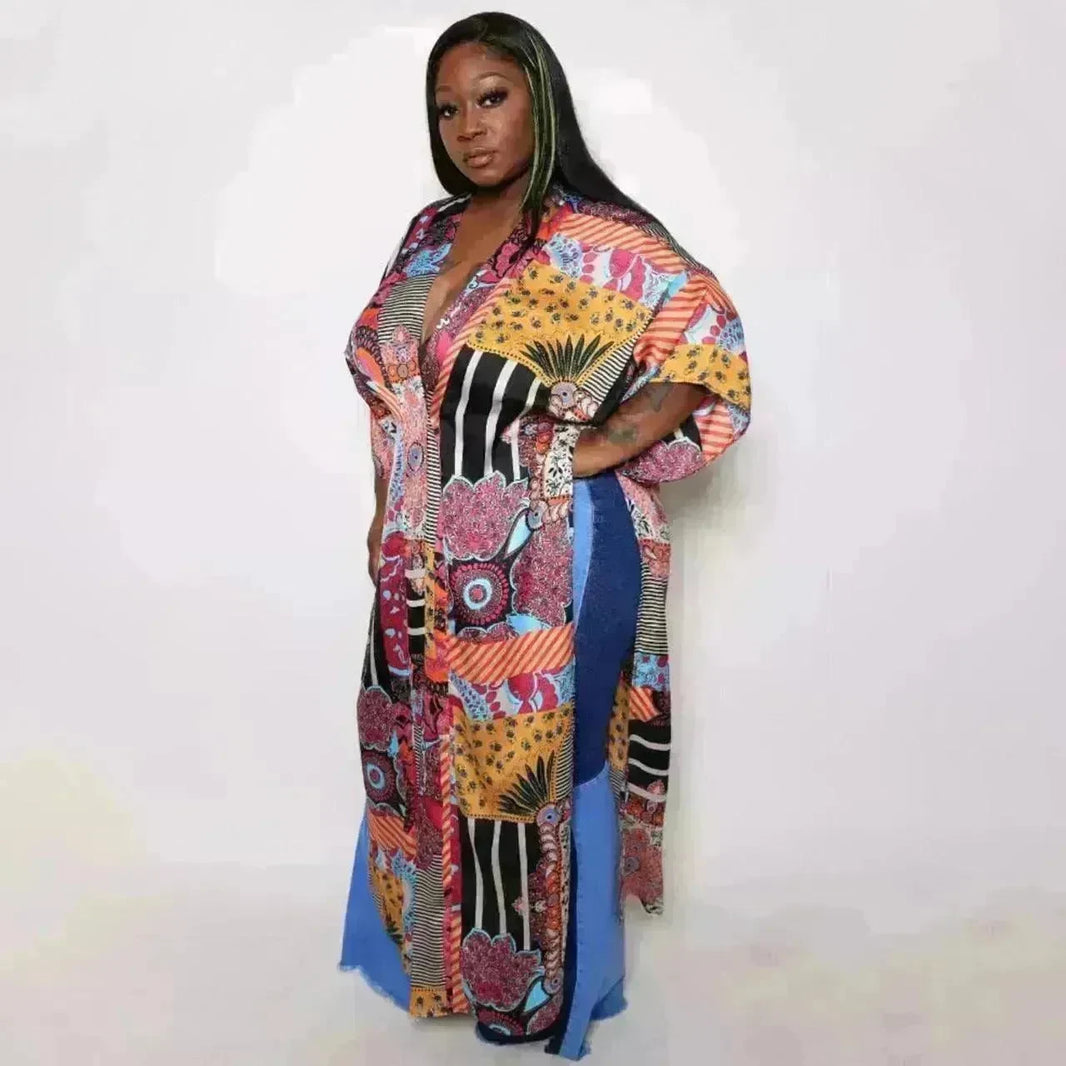 Wear Holiday Beach Dress Robe Loose Casual - EX-STOCK CANADA