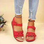 Wedge Sandals Summer Velcro Platform Shoes Women - EX-STOCK CANADA