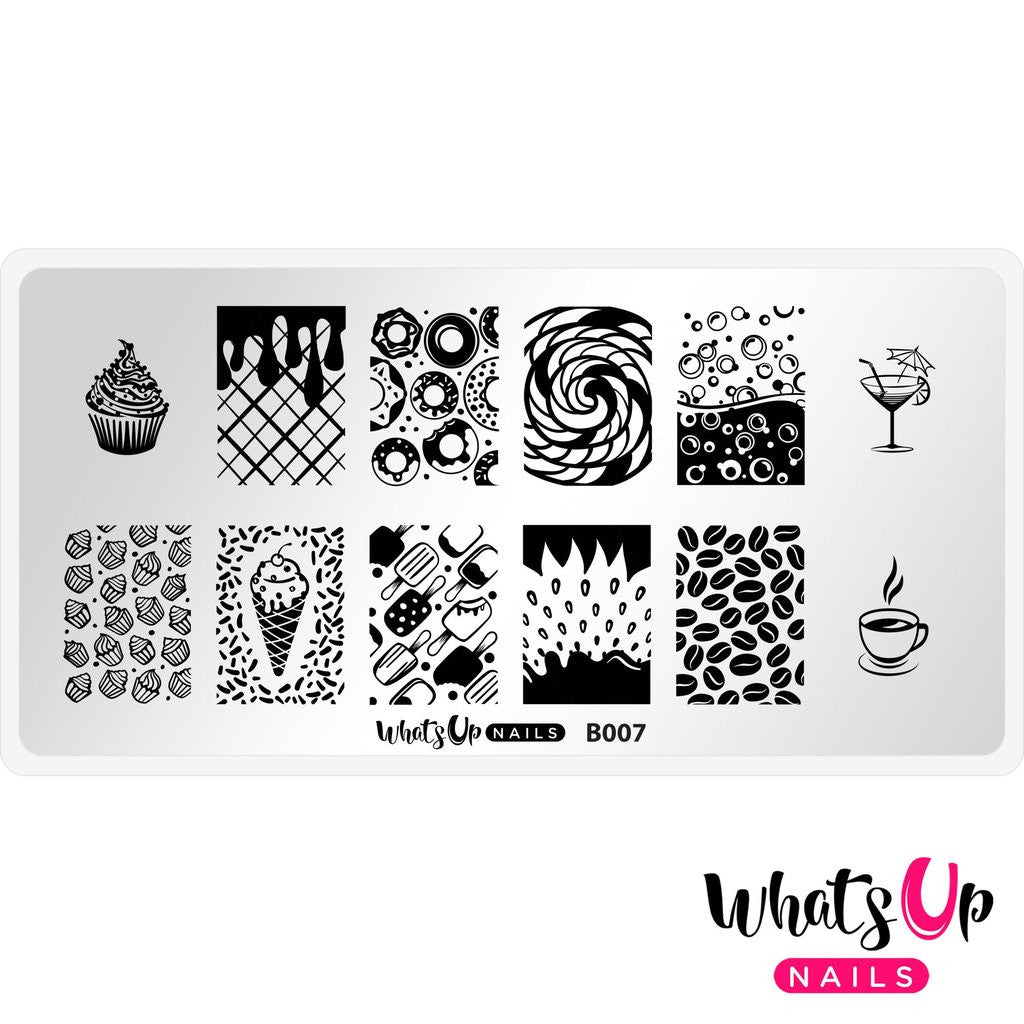 Whats Up - Sugar High Stamping Plate EX-STOCK Canada 
