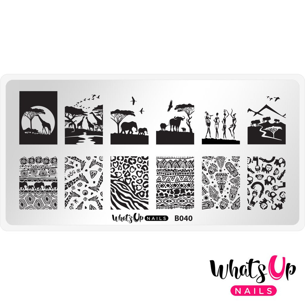 Whats Up  - Safari Ride Stamping Plate EX-STOCK Canada 