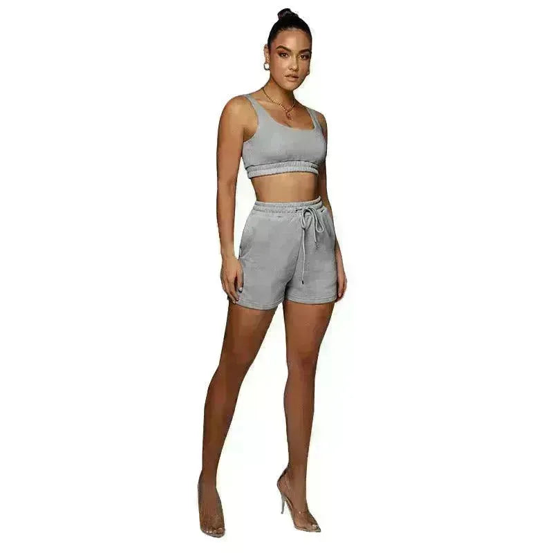 Wholesale Summer Ladies Gym Tracksuits Trendy Sweat Suits for Women - EX-STOCK CANADA