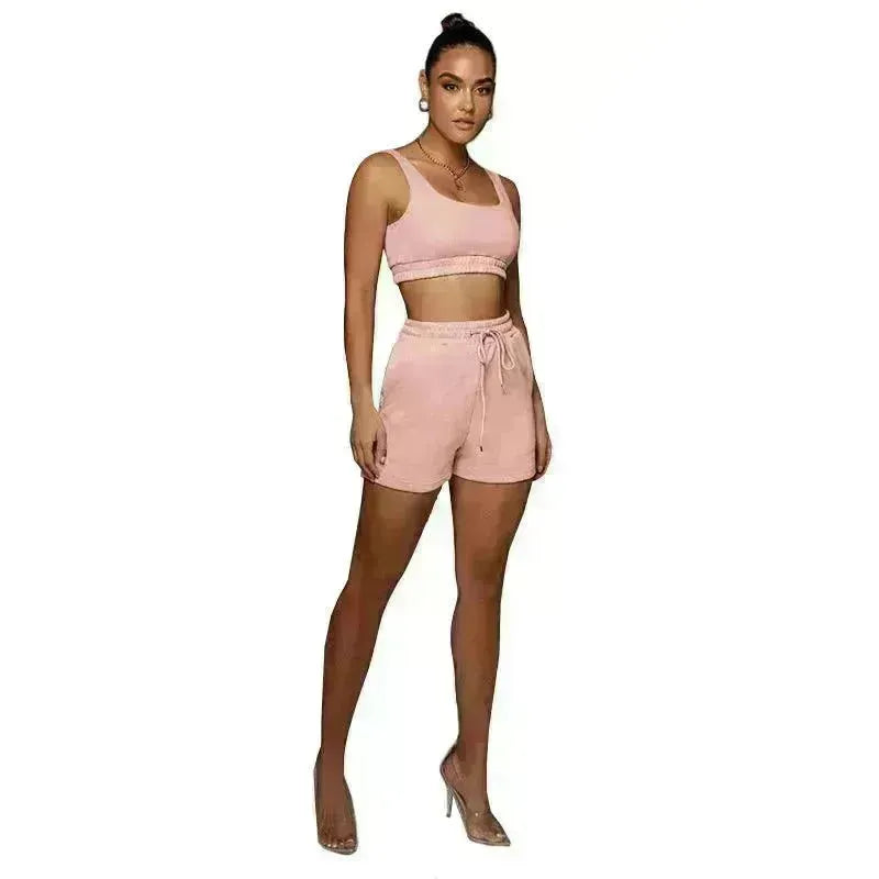 Wholesale Summer Ladies Gym Tracksuits Trendy Sweat Suits for Women - EX-STOCK CANADA