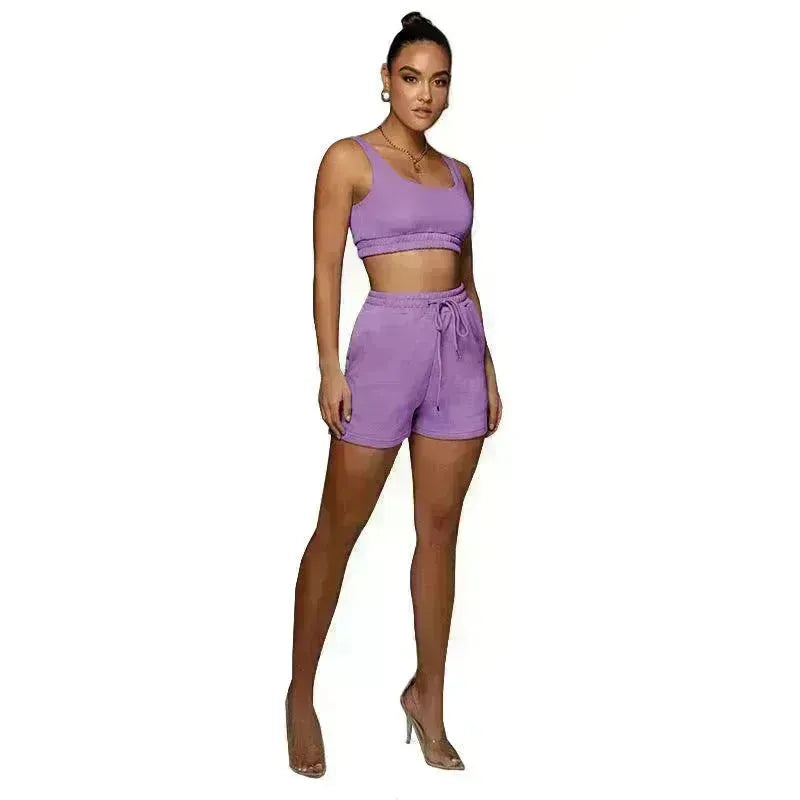 Wholesale Summer Ladies Gym Tracksuits Trendy Sweat Suits for Women - EX-STOCK CANADA