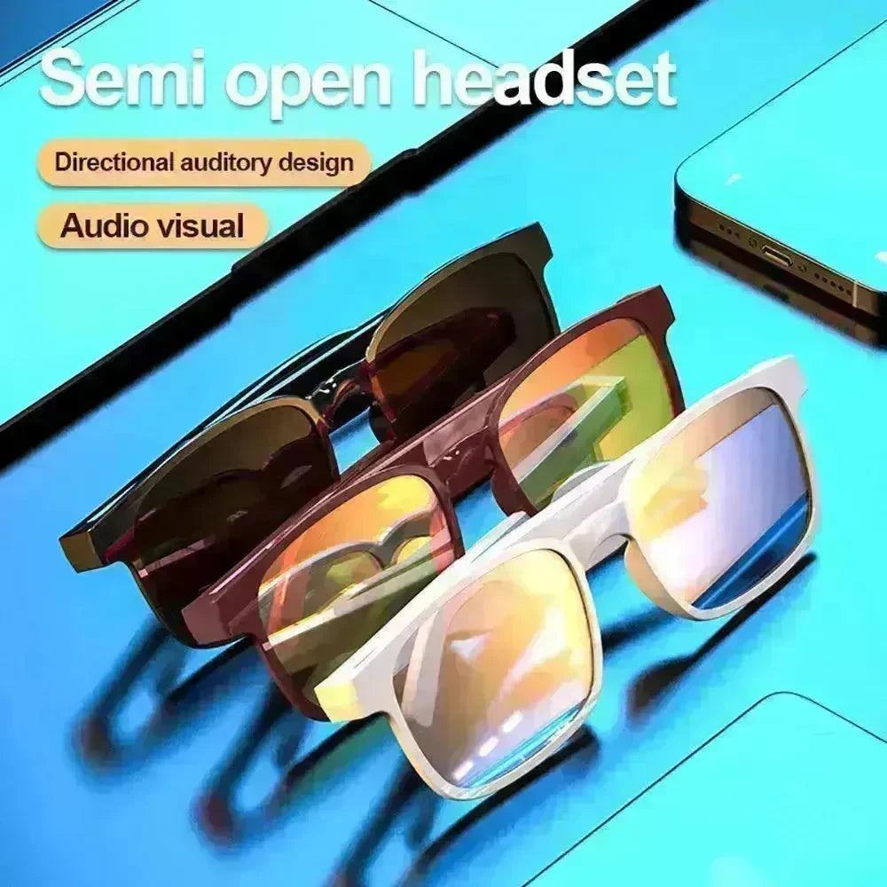 Wireless Bluetooth Smart Sunglasses Hands-free, call , music Compatible with Android iOS - EX-STOCK CANADA