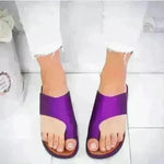 Women Big Toe Clip Casual Flat heel Slippers - EX-STOCK CANADA