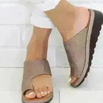 Women Big Toe Clip Casual Flat heel Slippers - EX-STOCK CANADA