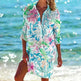 Women's 3D Digital Printing Loose Cardigan Casual Shirt - EX-STOCK CANADA