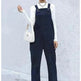 Women's Autumn Warm Corduroy Loose Solid Color Suspender Pants - EX-STOCK CANADA