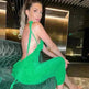 Women's Backless Sexy Strap Slim Dress Tube Top Halter Dress Club Party Beach Outfits Summer - EX-STOCK CANADA