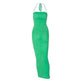 Women's Backless Sexy Strap Slim Dress Tube Top Halter Dress Club Party Beach Outfits Summer - EX-STOCK CANADA
