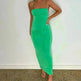 Women's Backless Sexy Strap Slim Dress Tube Top Halter Dress Club Party Beach Outfits Summer - EX-STOCK CANADA