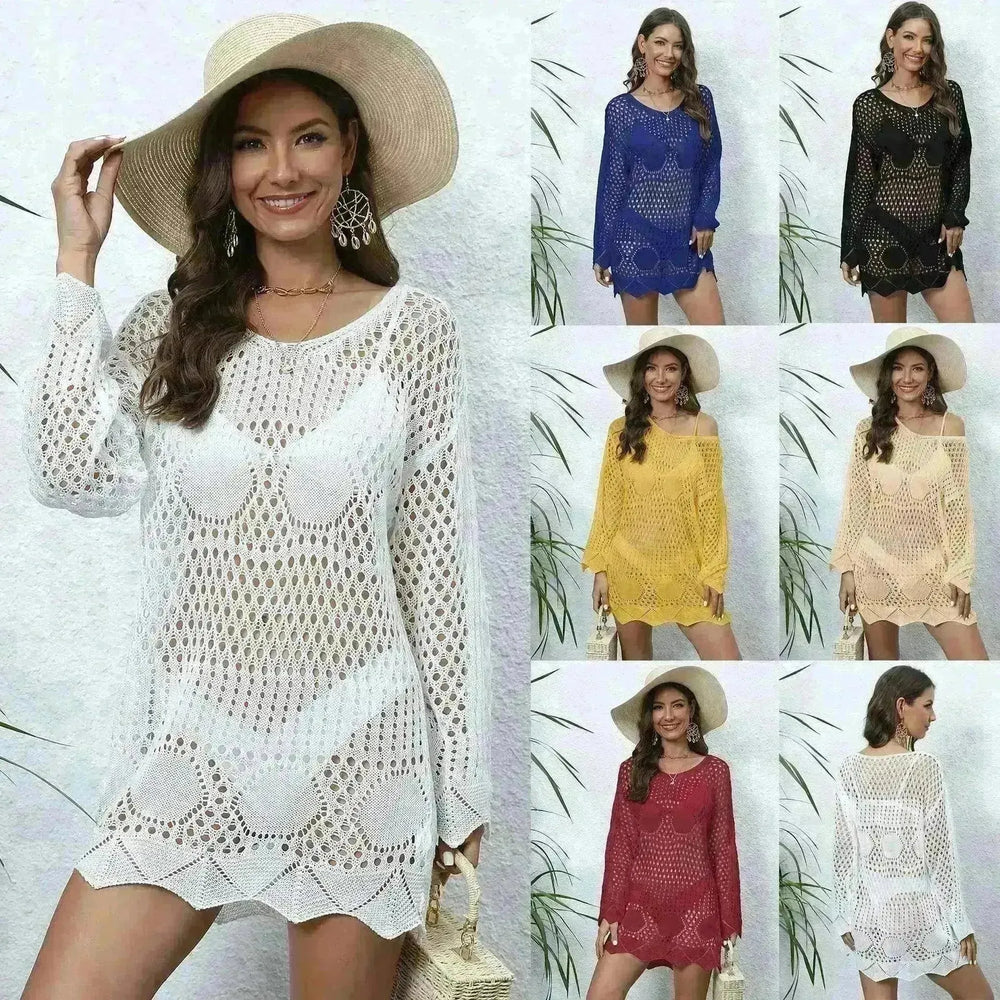 Women's Bikini Cover-up Blouse - EX-STOCK CANADA