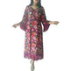 Women's Bronzing Printed Casual Dubai Arab Robe - EX-STOCK CANADA