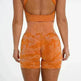 Women's Camo Jacquard Seamless Gym Shorts - EX-STOCK CANADA