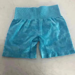 Women's Camo Jacquard Seamless Gym Shorts - EX-STOCK CANADA