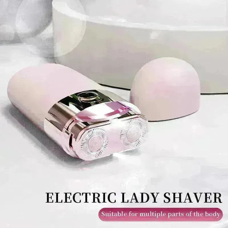 Women's Electric USB Charging & dry battery Double blade body Shaver - EX-STOCK CANADA