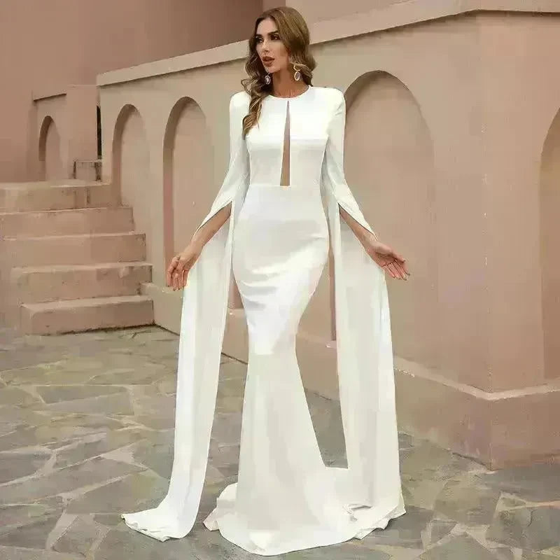 Women's European And American Long Skirt Sexy Mermaid Dress Skirt Women Wedding Guest Dress - EX-STOCK CANADA