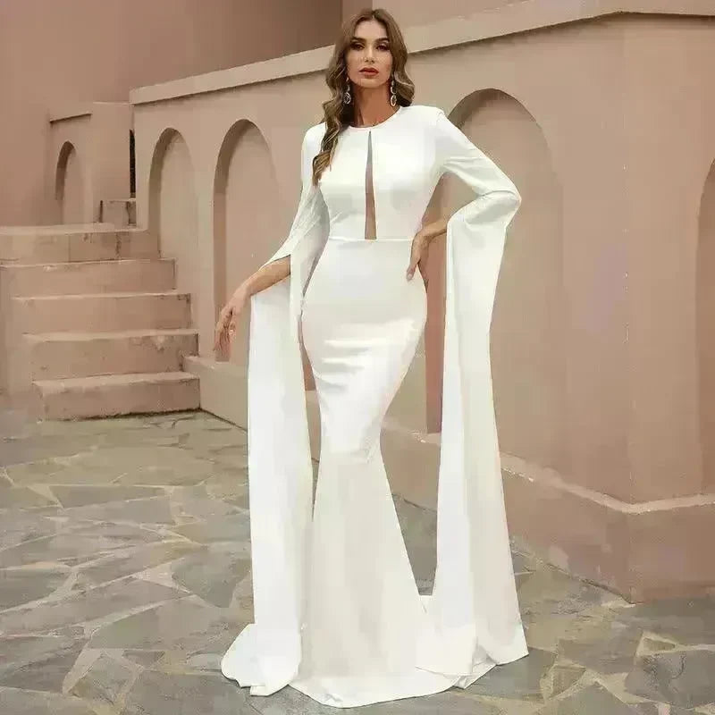 Women's European And American Long Skirt Sexy Mermaid Dress Skirt Women Wedding Guest Dress - EX-STOCK CANADA