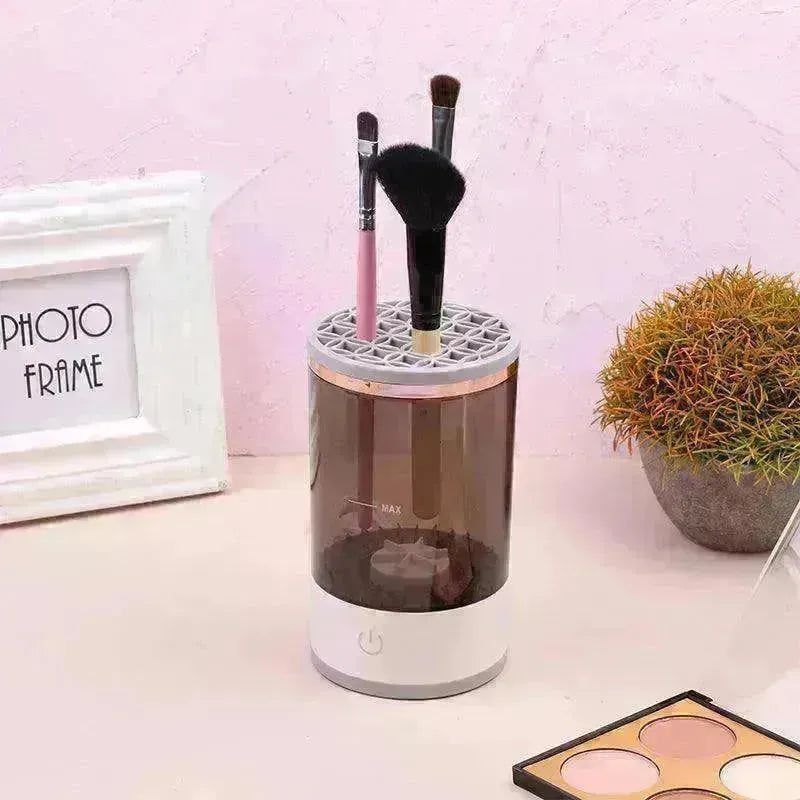 Women's Eye Shadow Brush Cleaning Tool Portable Electric Makeup Brush Cleaner Machine - EX-STOCK CANADA