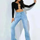 Women's Fashion Casual High Waist Slim-fit Stretch Trousers - EX-STOCK CANADA