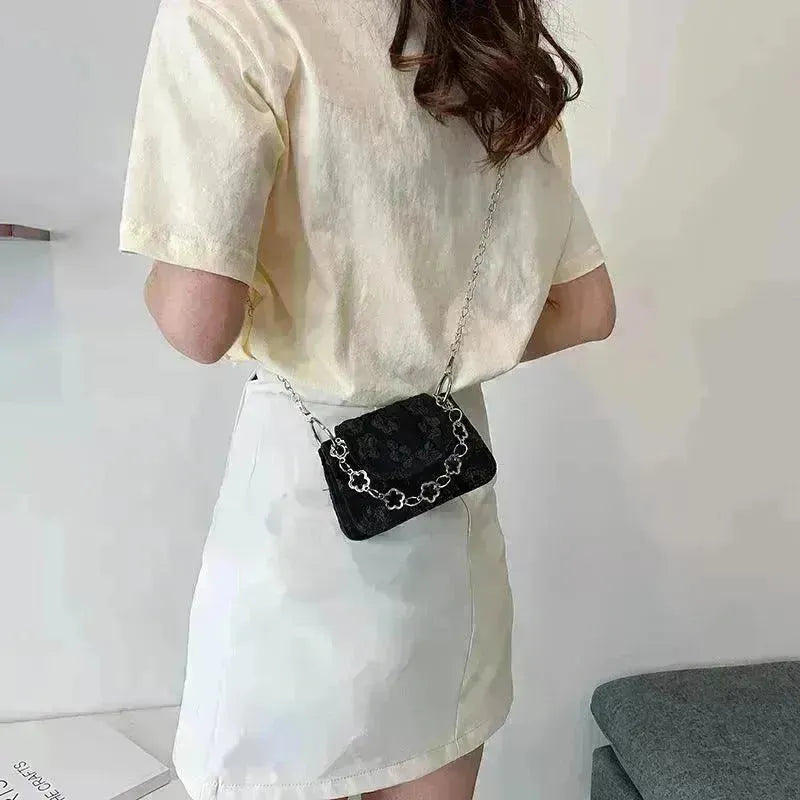 Women's Fashion Mini Chain Handbag Shoulder Crossbody Bag - EX-STOCK CANADA