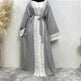 Women's Fashion Patchwork Lace Arab Robe - EX-STOCK CANADA